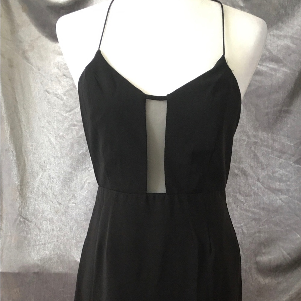 Long black dress
